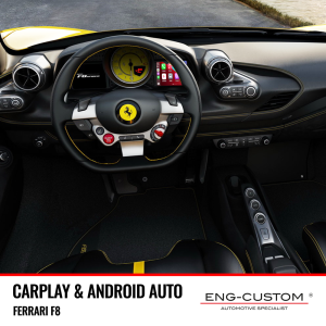 Ferrari California T CarPlay Android Auto Mirror Link - ENG-CUSTOM