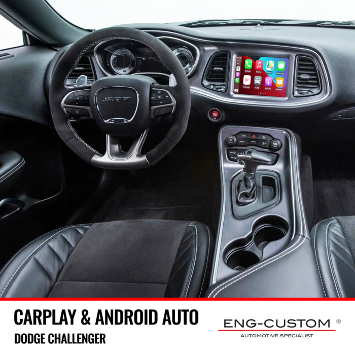 Jeep Grand Cherokee CarPlay Android Auto Mirror Link - ENG-CUSTOM