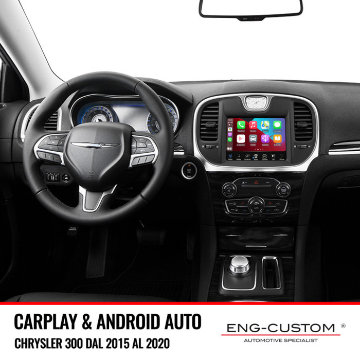 Prodotti e installazioni automotive ENG-Custom - Chrysler 300 Apple Carplay Android Auto Mirror Link