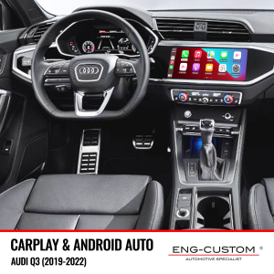Prodotti e installazioni automotive ENG-Custom - Audi Q3 2019-2022 CarPlay Android Auto Mirror Link