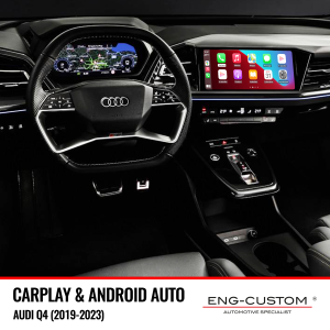 Prodotti e installazioni automotive ENG-Custom - Audi Q4 2019-2023 CarPlay Android Auto Mirror Link