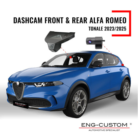 Prodotti e installazioni automotive ENG-Custom - Alfa Romeo Tonale Dashcam