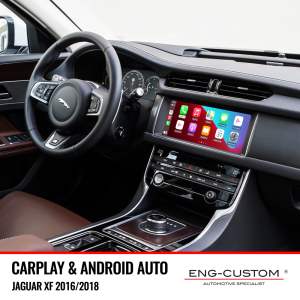 ENG-Custom automotive products and installations - Jaguar XF Apple Carplay Android Auto Mirror Link