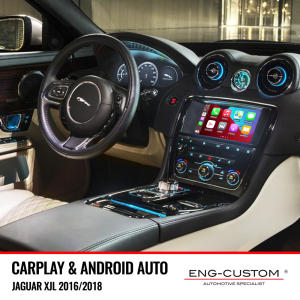Prodotti e installazioni automotive ENG-Custom - Jaguar XJL Apple Carplay Android Auto Mirror Link