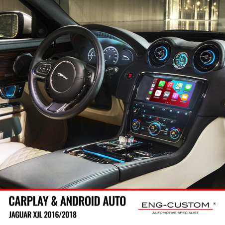 Prodotti e installazioni automotive ENG-Custom - Jaguar XJL Apple Carplay Android Auto Mirror Link