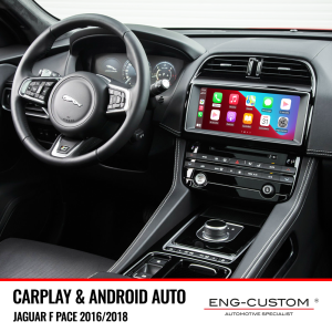 Prodotti e installazioni automotive ENG-Custom - Jaguar F PACE Apple Carplay Android Auto Mirror Link