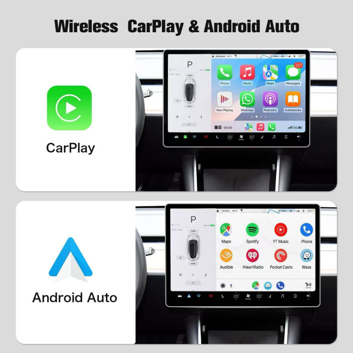 Automotive Ferrari Roma Apple CarPlay Android Auto Mirror Link - ENG-CUSTOM