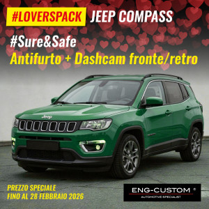 LOVERS PACK JEEP COMPASS Mosquito + Dashcam F/R - ENG-CUSTOM