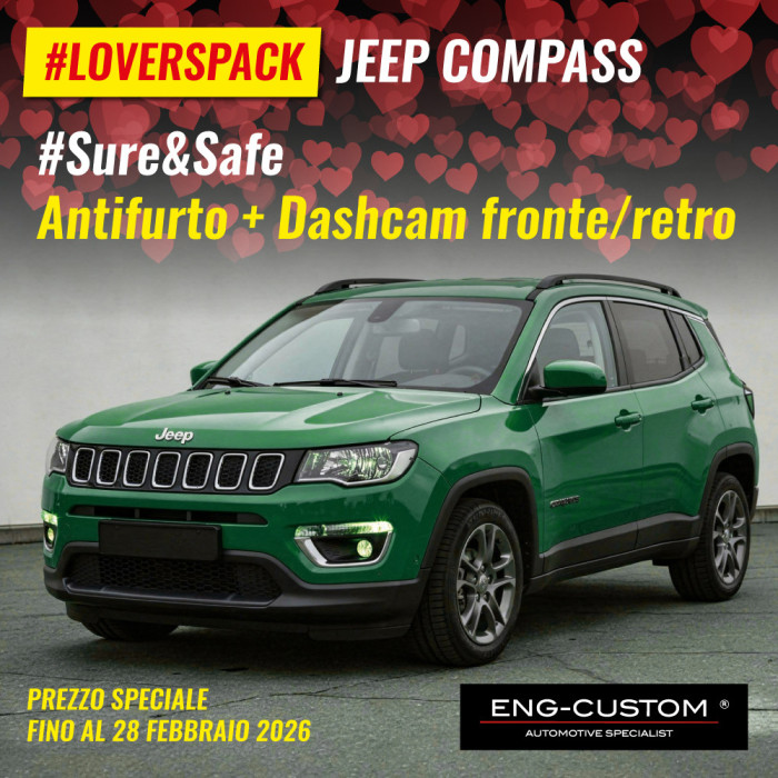 LOVERS PACK JEEP COMPASS Mosquito + Dashcam F/R - ENG-CUSTOM