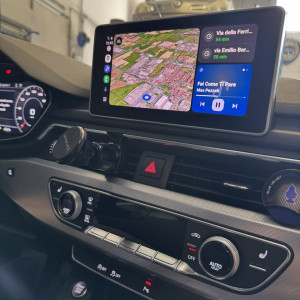 Audi A4 2021-2023 CarPlay Android Auto Mirror Link - ENG-CUSTOM