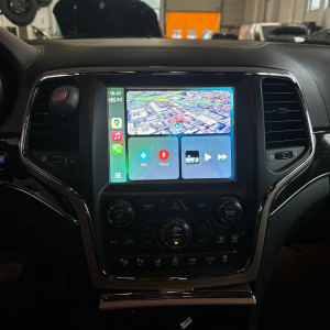 Jeep Grand Cherokee CarPlay Android Auto Mirror Link - ENG-CUSTOM