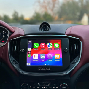 Maserati CarPlay Android Auto Mirror Link - ENG-CUSTOM