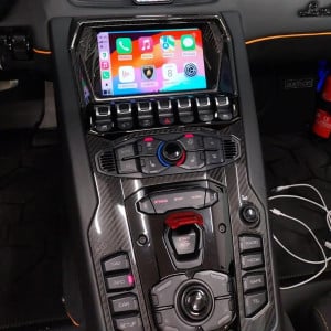 Prodotti e installazioni automotive ENG-Custom - Lamborghini Aventador Apple Carplay Android Auto Mirror Link
