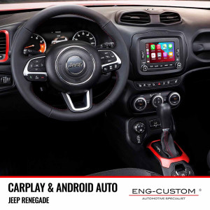 Jeep Renegade CarPlay Android Auto Mirror Link