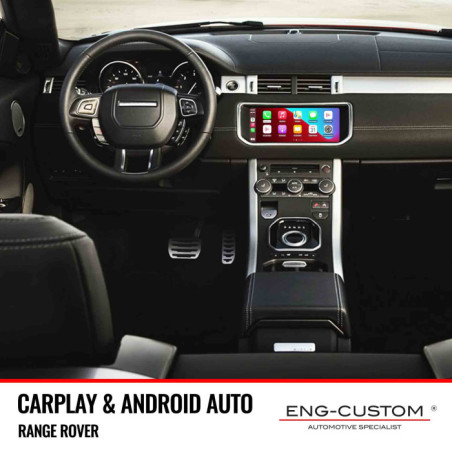 Prodotti e installazioni automotive ENG-Custom - Range Rover Apple Carplay Android Auto Mirror Link