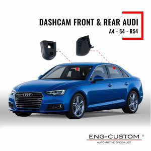 Prodotti e installazioni automotive ENG-Custom - Audi A4 Dashcam