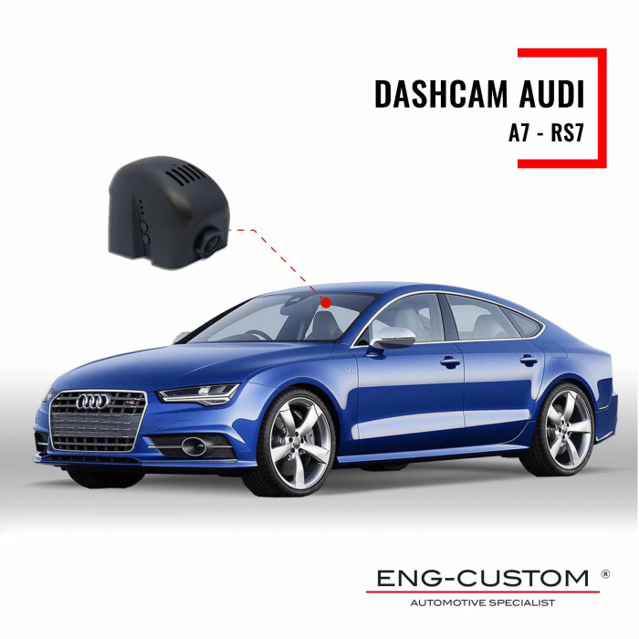 Prodotti e installazioni automotive ENG-Custom - Audi A6 Dashcam