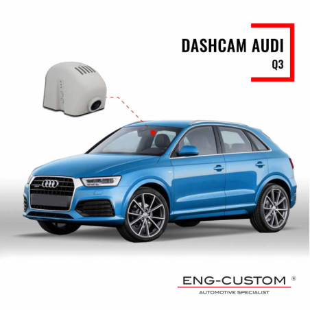 Prodotti e installazioni automotive ENG-Custom - Audi Q3 Dashcam