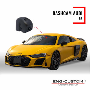 Prodotti e installazioni automotive ENG-Custom - Audi R8 Dashcam