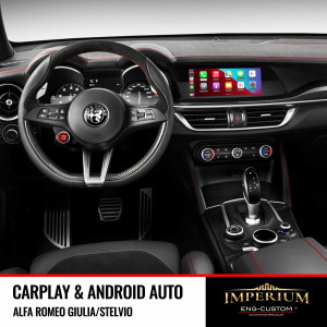 Automotive Products and Installations ENG-Custom - Alfa Romeo Giulia/Stelvio Apple Carplay Android Auto Mirror Link