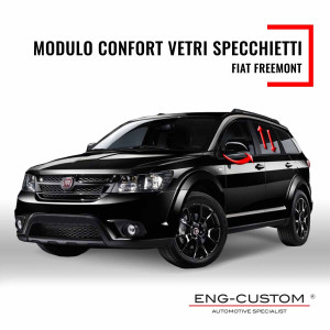 Modulo Confrort vetri-specchietti  Fiat Freemont - Installazioni ENG-Custom personalizza l'auto