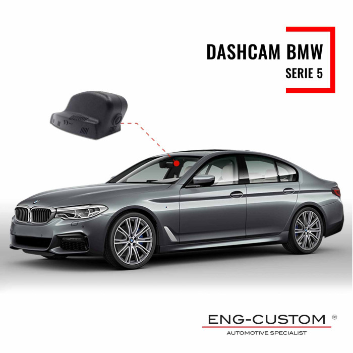 Prodotti e installazioni automotive ENG-Custom - BMW serie 5 Dashcam