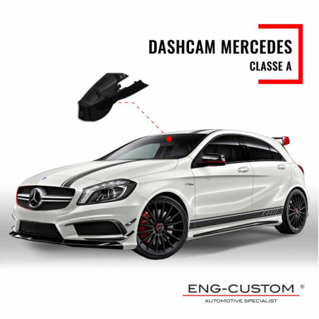 Mercedes Classe A Dashcam - Installations ENG-Custom customize the car