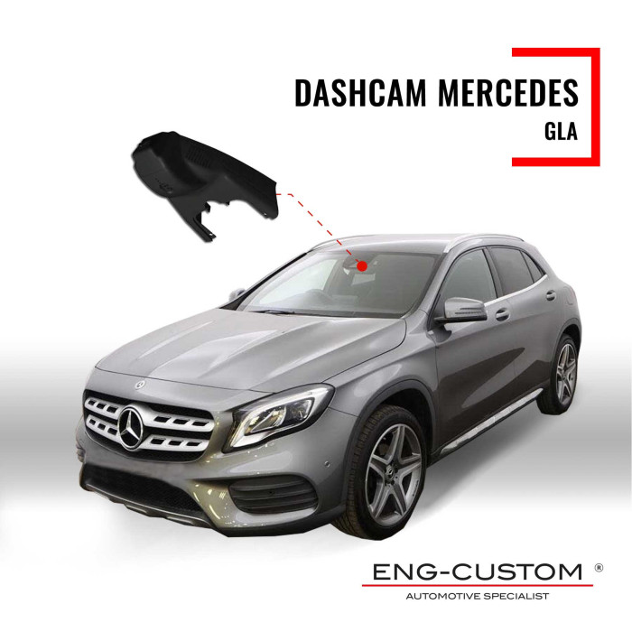 Prodotti e installazioni automotive ENG-Custom - Mercedes GLA Dashcam