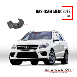 Prodotti e installazioni automotive ENG-Custom - Mercedes ML Dashcam