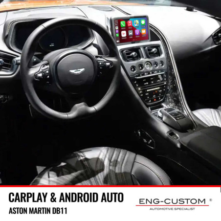 Aston Martin Carplay / Android Auto - Installations ENG-Custom customize the car