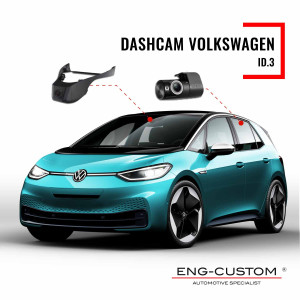 Prodotti e installazioni automotive ENG-Custom - Volkswagen ID3 Dashcam