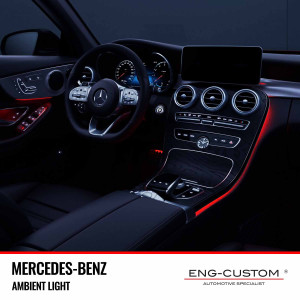 ENG-Custom automotive products and installations - Mercedes Ambient Light Kit OEM replacement