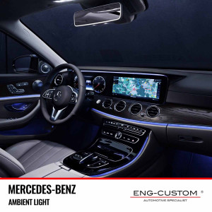 ENG-Custom automotive products and installations - Mercedes Ambient Light Kit OEM replacement