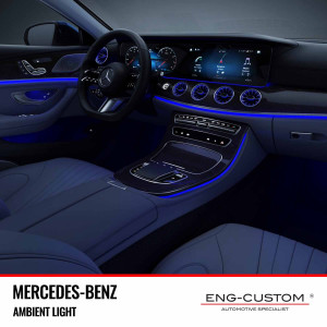 ENG-Custom automotive products and installations - Mercedes Ambient Light Kit OEM replacement