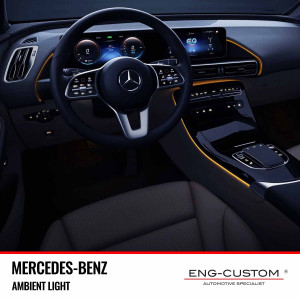 ENG-Custom automotive products and installations - Mercedes Ambient Light Kit OEM replacement